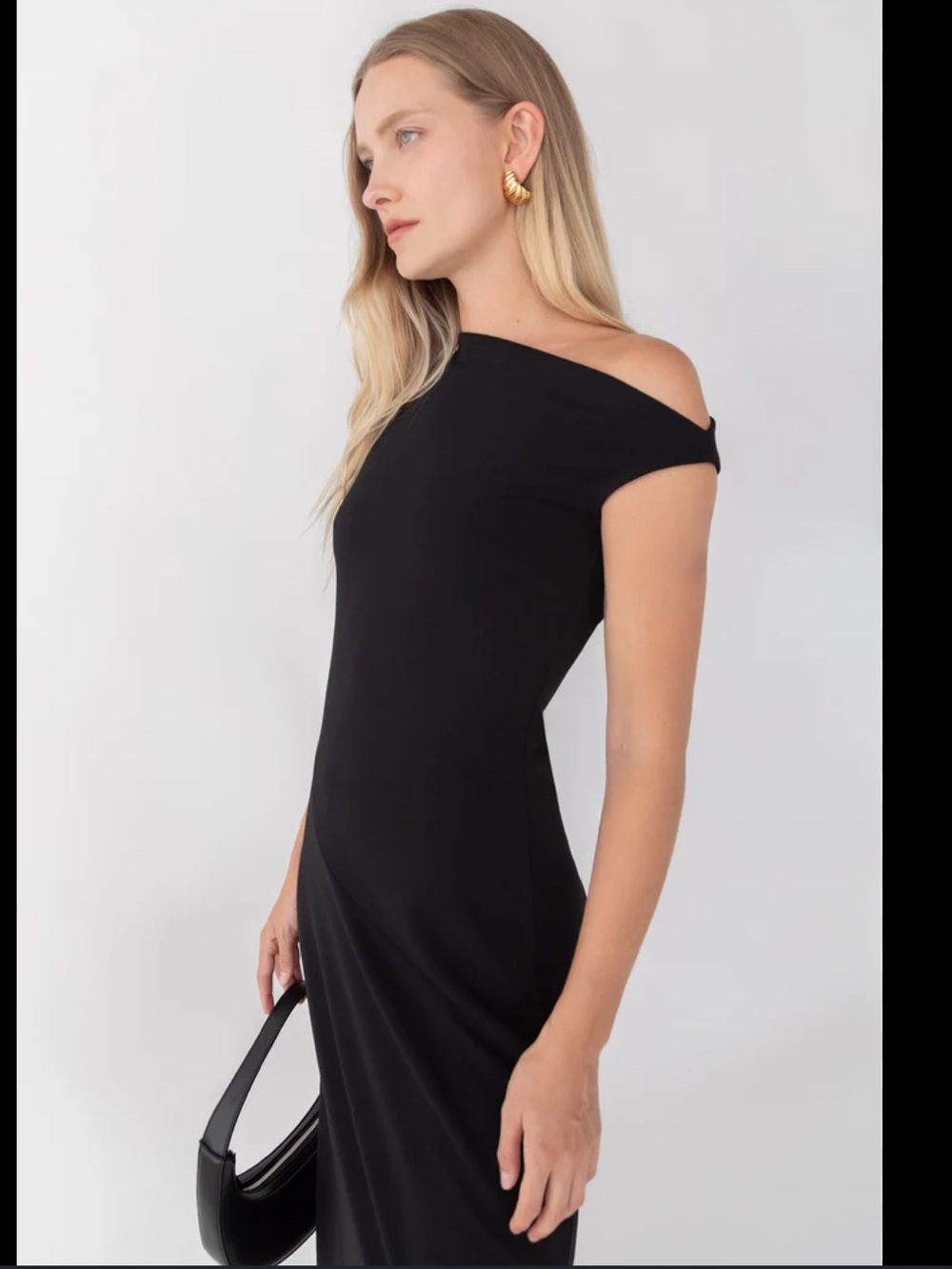 Oak & Fort One-Shoulder Maxi